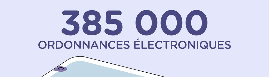 385 000 ordonnances électroniques