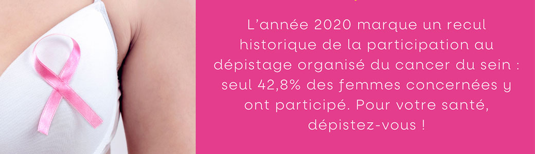 Le dépistage du cancer du sein en baisse