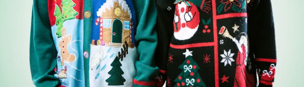 Pull moche de Noël